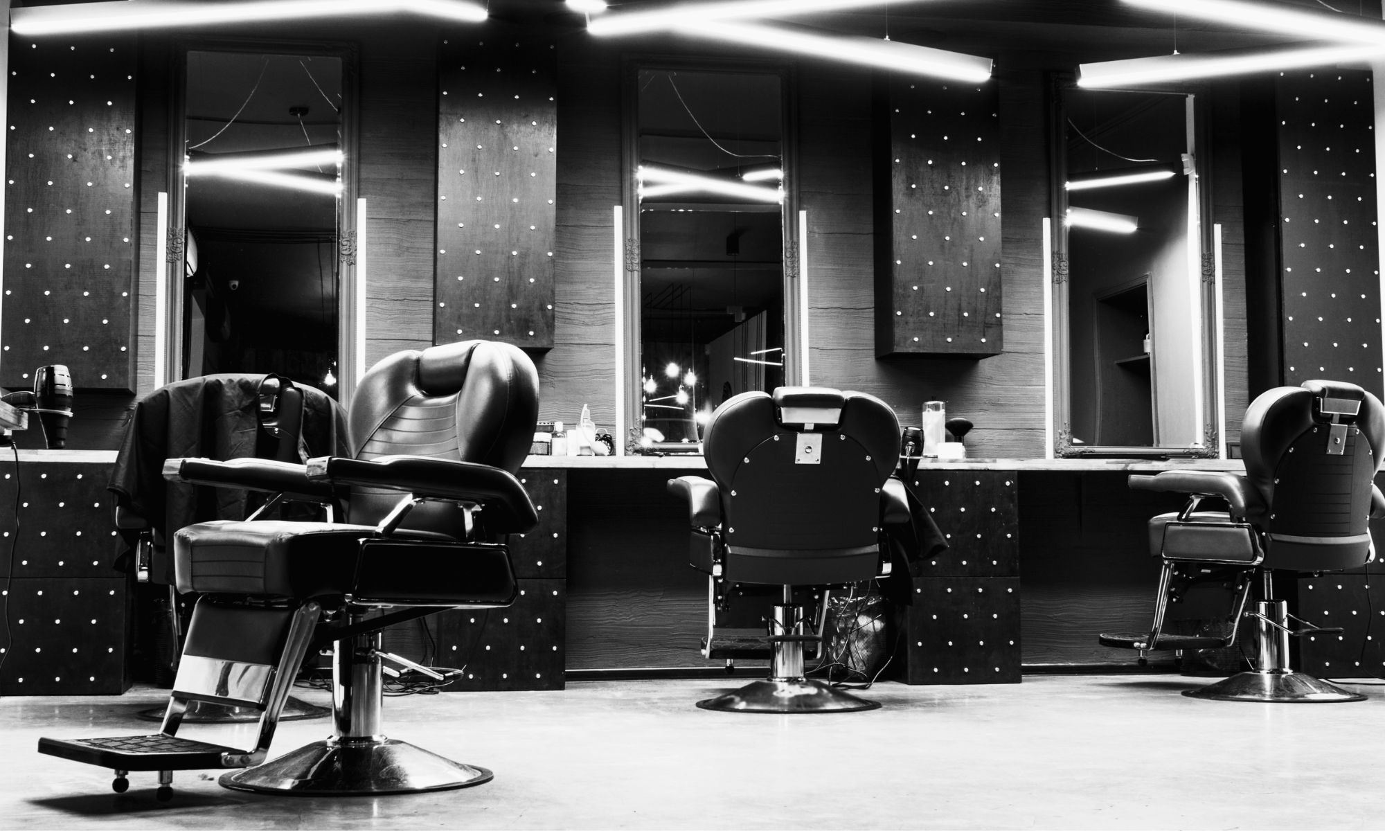 Chaise de salon de coiffure